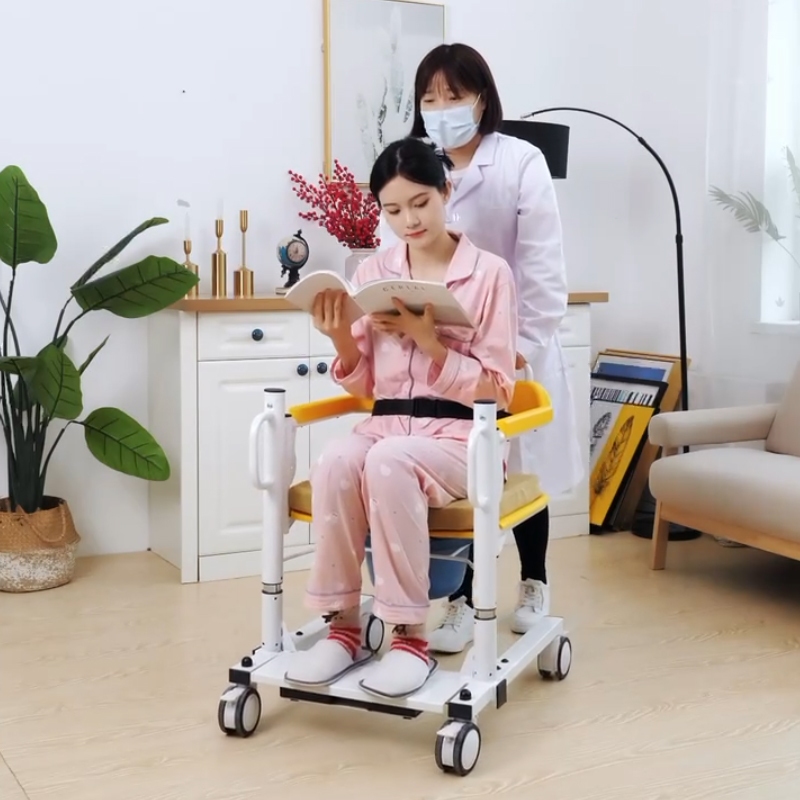 ZW387D-1 Electric Remote Controlled Lift Transfer Chair