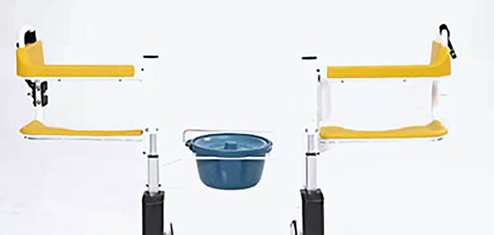 ZW387D Electric Lift Transfer Chair Structures Details 