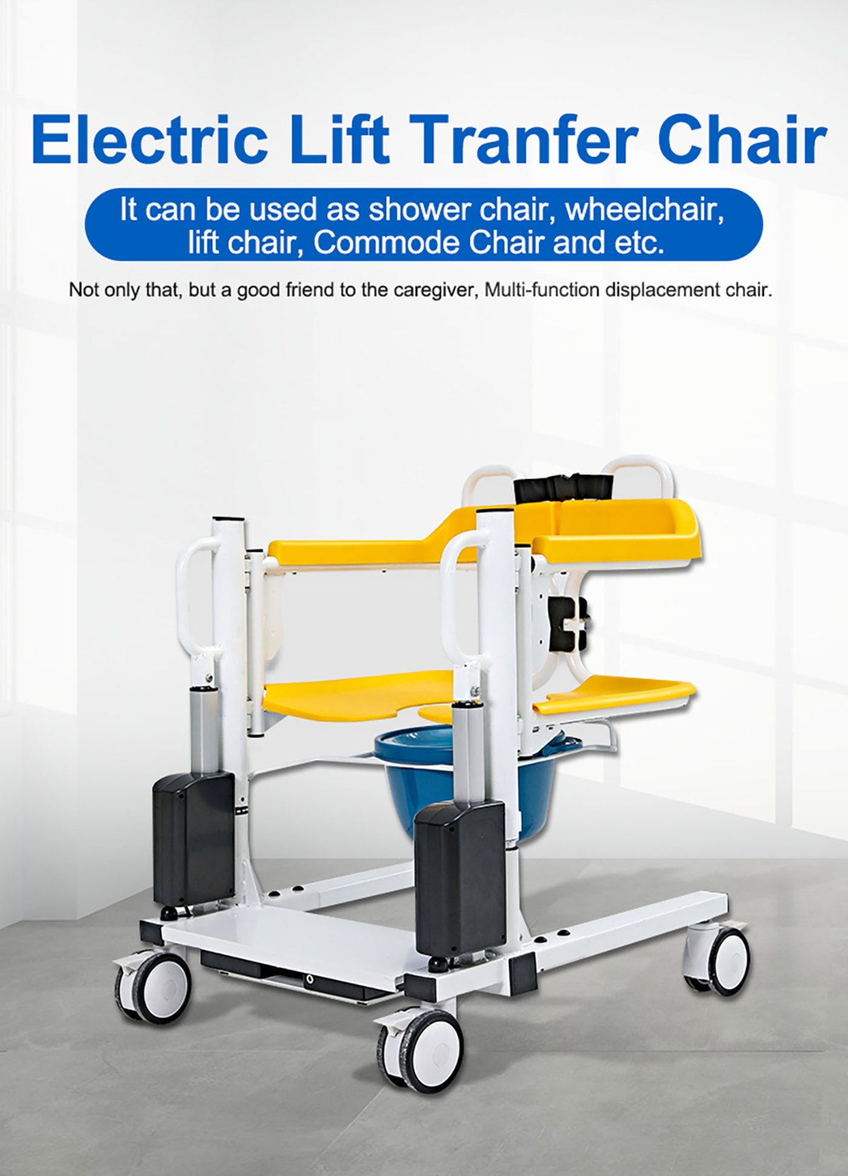 ZW387D Electric Lift Transfer Chair