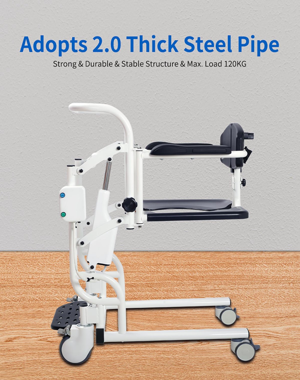 ZW388D Electric Lift Transfer Chair