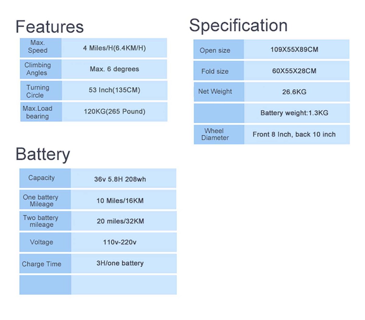 ZW501 Folding Electric Scooter