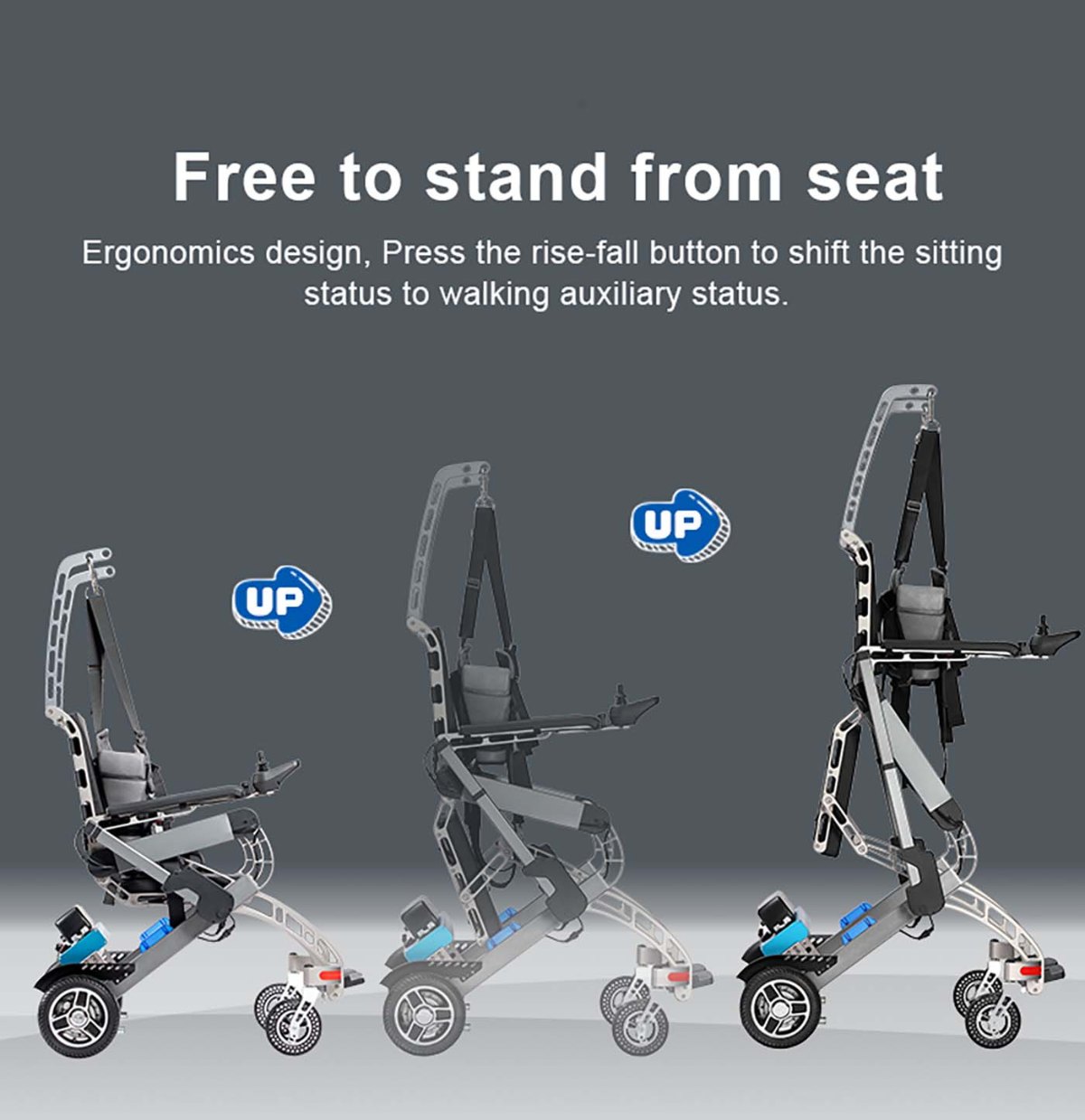 ZW518 Gait Training Electric Wheelchair