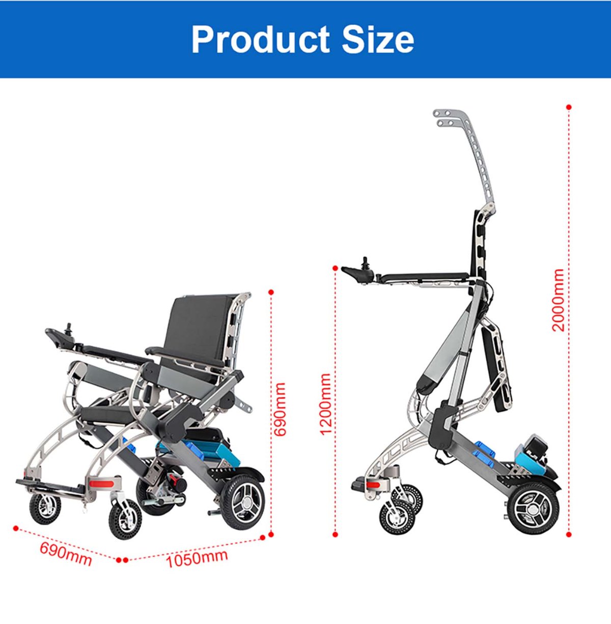 ZW518 Gait Training Electric Wheelchair