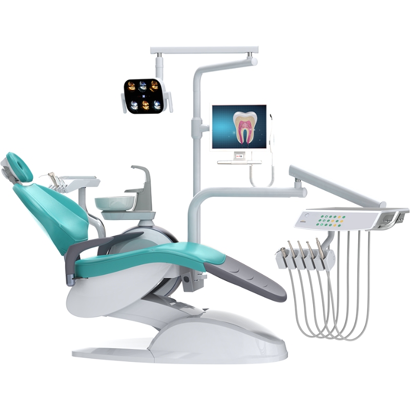 KH-9005 A9-2022 Single Lamp One-Piece Dental Comprehensive Treatment Machine